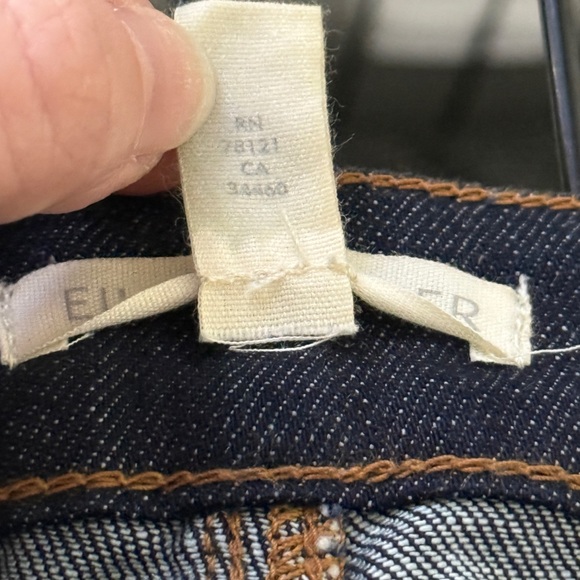 Eileen Fisher Women's Organic Cotton Demin Jeans Size 6 - Picture 6 of 6